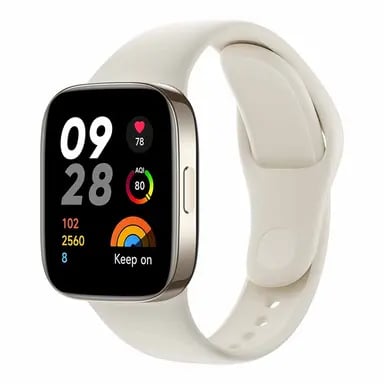 من ساعة ذكية REDMI WATCH 3 - لون كريمي -  ركن الذاكرة السعودية