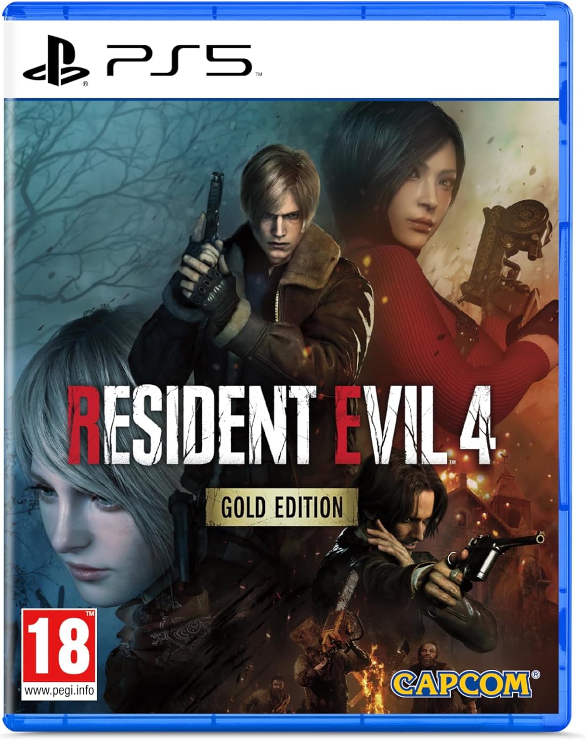 لعبة Resident Evil 4:Gold Edition – بلايستيشن 5 – رعب / أكشن / بقاء