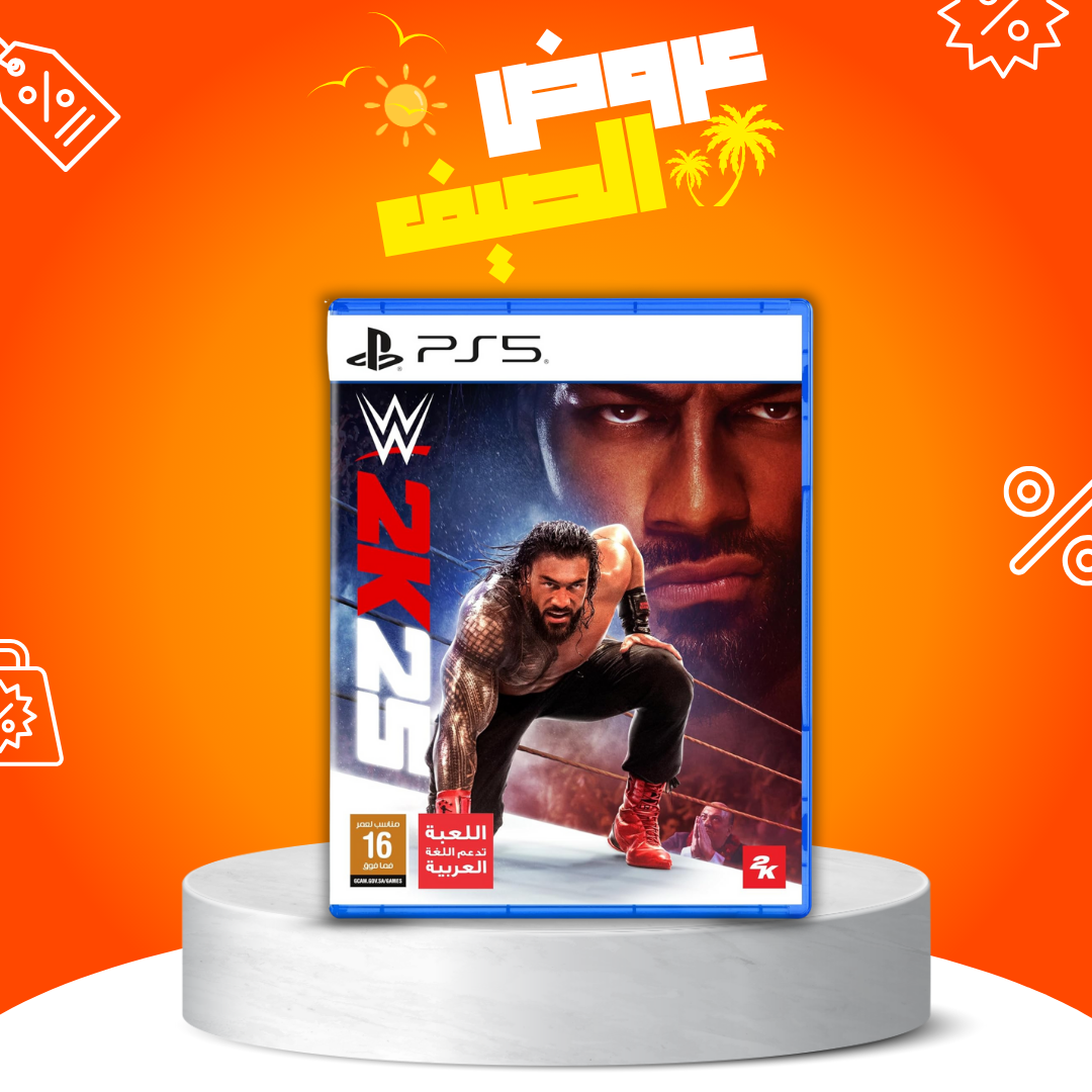 لعبة WWE2K25 - بلاي ستيشن 5 (نسخة المملكة العربية السعودية)