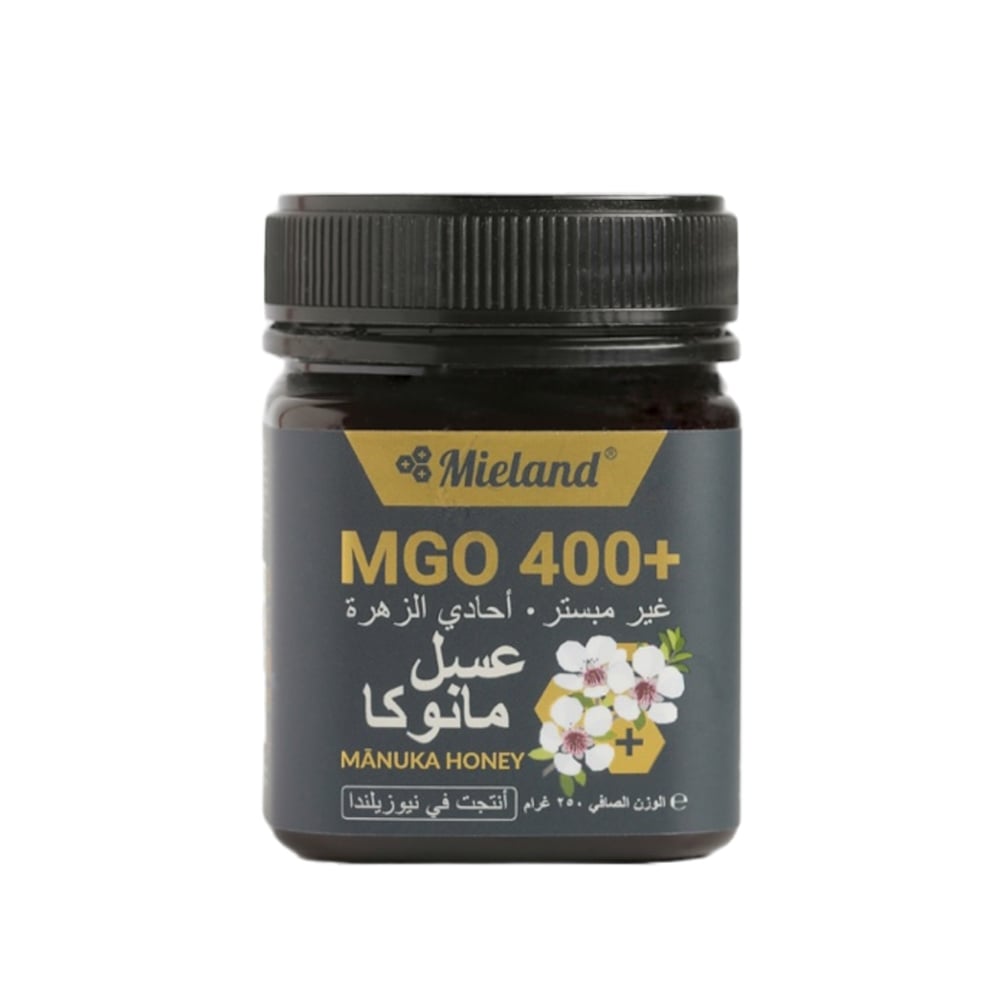 عسل المانوكا النيوزلندي ( +400 MGO ) ربع كيلو من Mieland