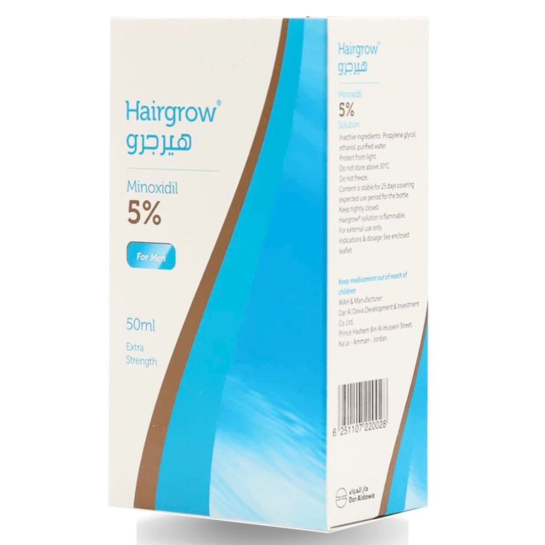 HAIRGROW MINOXIDIL 5% SOLUTION HAIR REGROWTH TONIC 50ml 