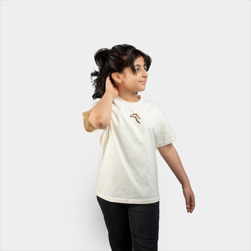 تيشيرت أطفال - أبيض