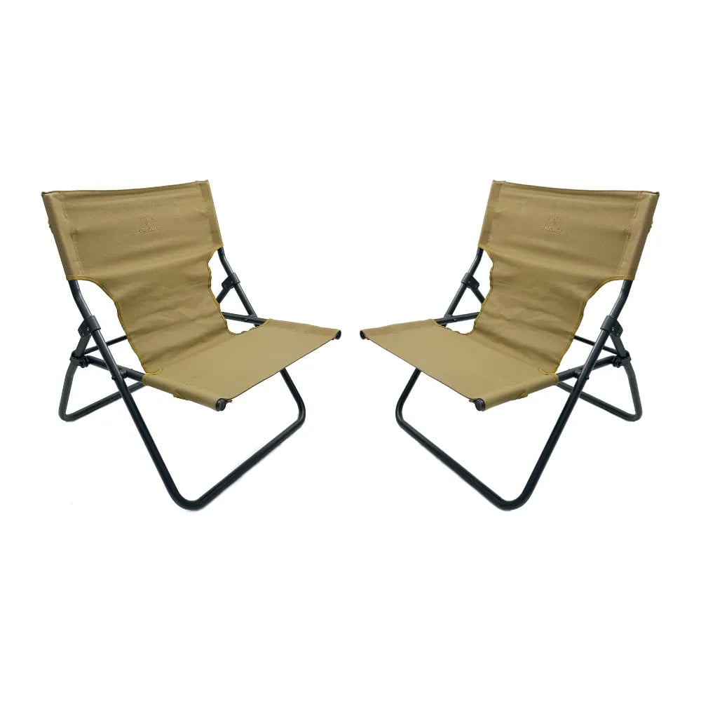 Durable Folding Camping Chairs - Set of 2