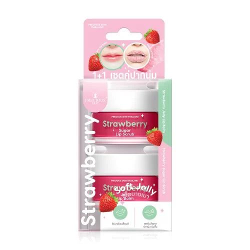 PRECIOUS SKIN JELLY LIP BALM & SUGAR LIP SCRUB