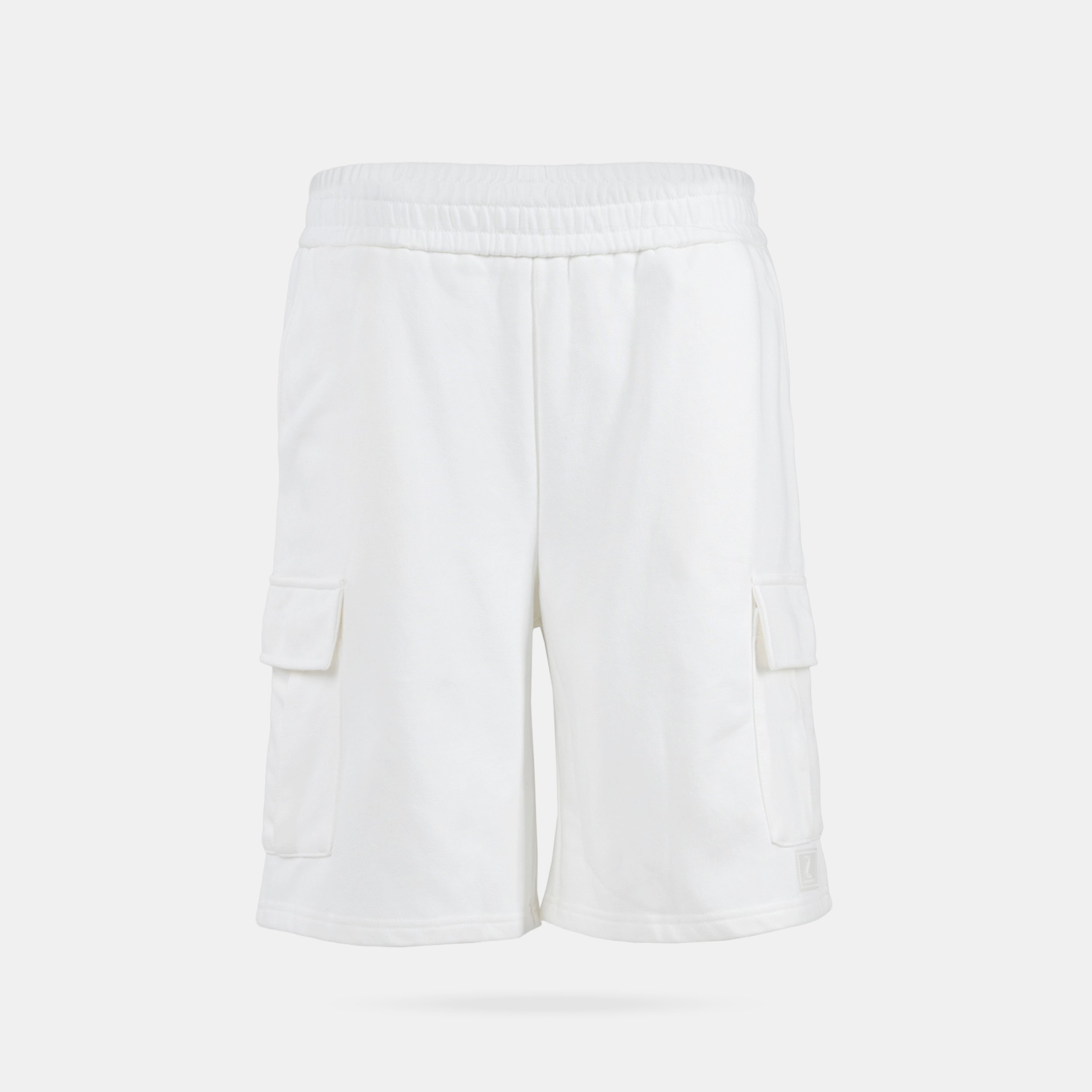 White Cargo Shorts