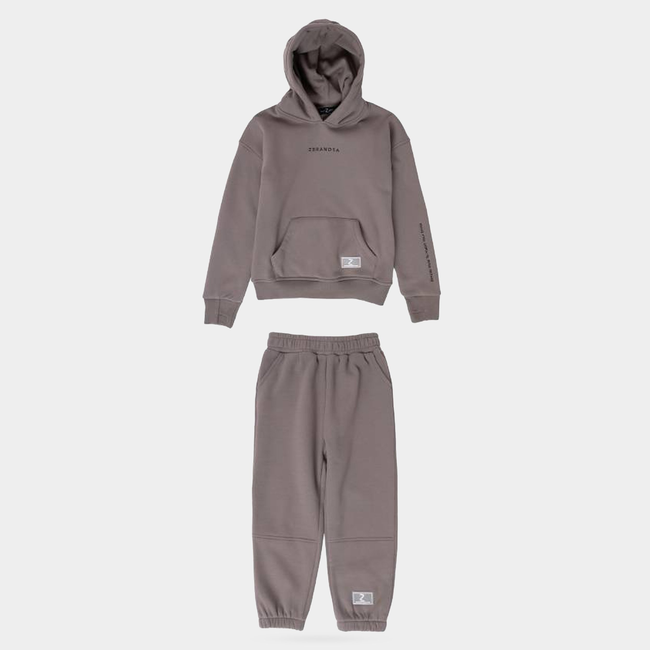 Brown Kids Set - Simple Style