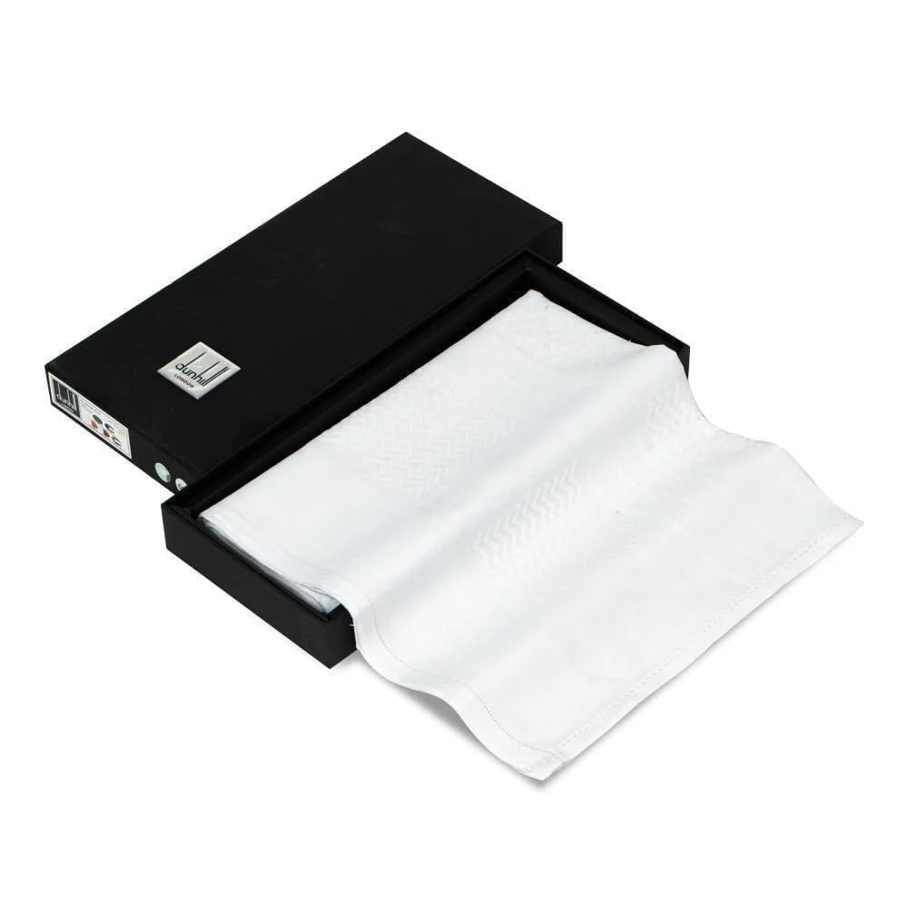 Formal white Dunhill shemagh