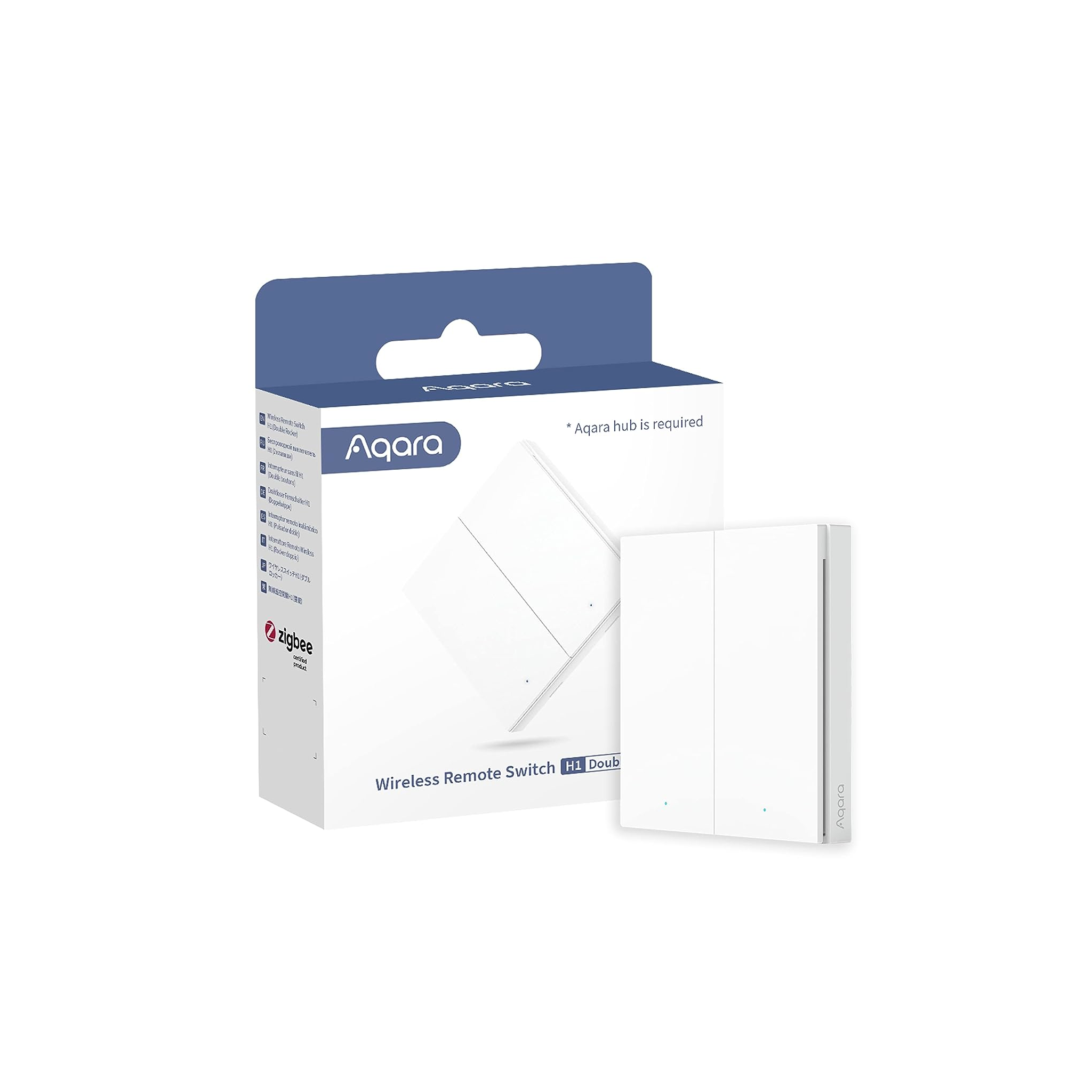 AQARA Wireless Remote Switch H1(Double Rocker)