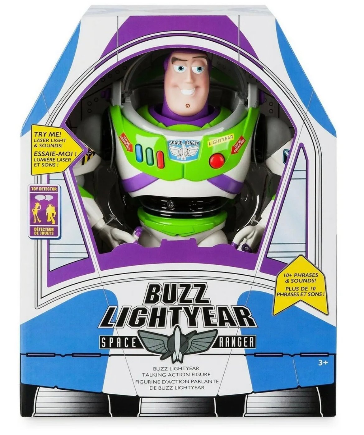 Disney Store Toy Story 4 Buzz Lightyear Interactive Talking Action