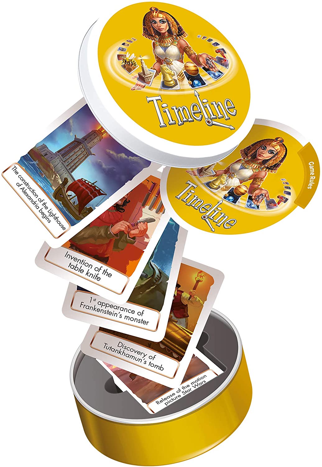 Family Board Game Blister Pack Timeline Events 
