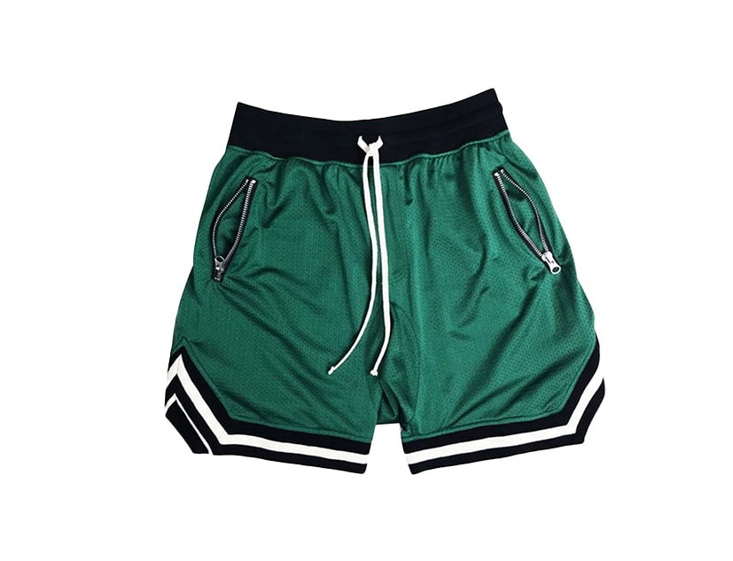 Black and green basketball shorts online