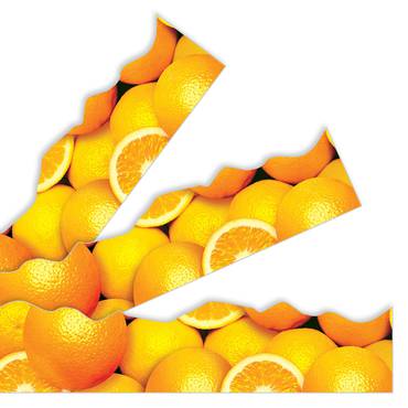 مجموعة إطارات البرتقال