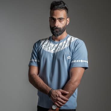 تيشيرت عين - سماوي