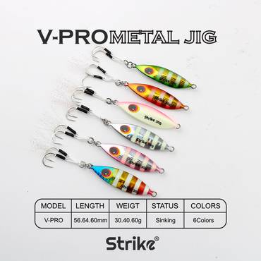 STRIKE V-pro Metal jig