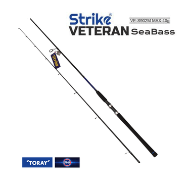 STRIKE VETERAN Sea Bass: VE-S902M  MAX 40G 