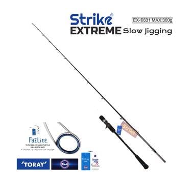 Strike Extreme Slow Jigging Over Head EX-C631 MAX:300G