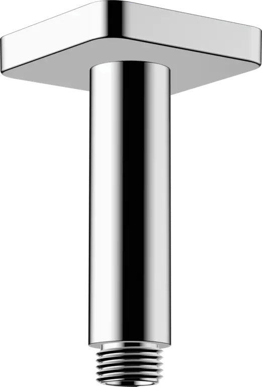 ذراع دش سقفي هانز جروهي فيرنيس شيب 10 سم كروم | hansgrohe Vernis Shape Ceiling Connector 26406000