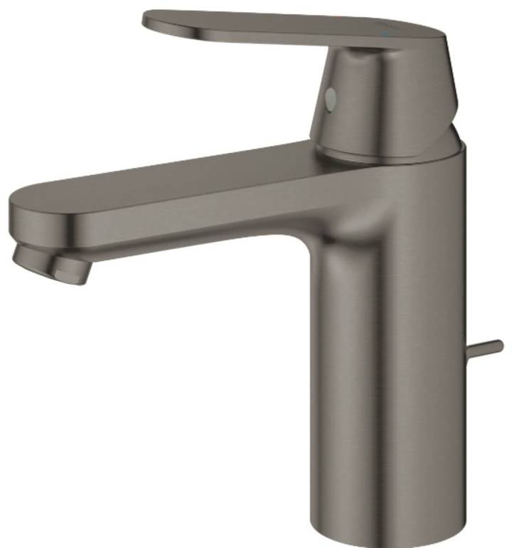 خلاط مغسلة جروهي GROHE Eurosmart Cosmopolitan مقاس S جسم ناعم - رمادي مطفي 