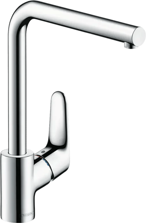 خلاط مجلي هانز جروهي فوكس M41 كروم مرتفع 280 | hansgrohe Focus M41 Kitchen Mixer 31817000