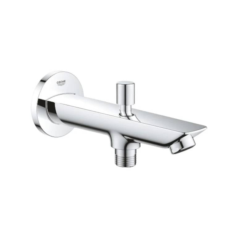 صباب بانيو جروهي GROHE أصلي مع محول دش - كروم