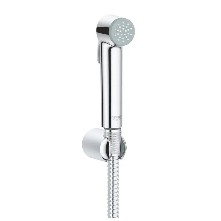 طقم شطاف جروهي GROHE Tempesta-F أصلي رأس كروم مع هوز معدني 