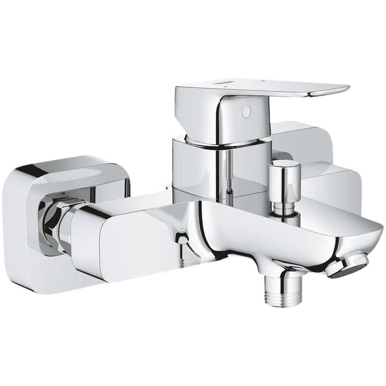 خلاط بانيو جروهي GROHE Cubeo جداري بمحول أوتوماتيكي - كروم