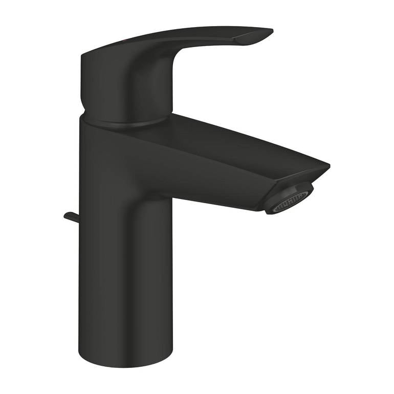 خلاط مغسلة جروهي GROHE Cubeo مقاس S مع سدادة منبثقة - أسود مطفي