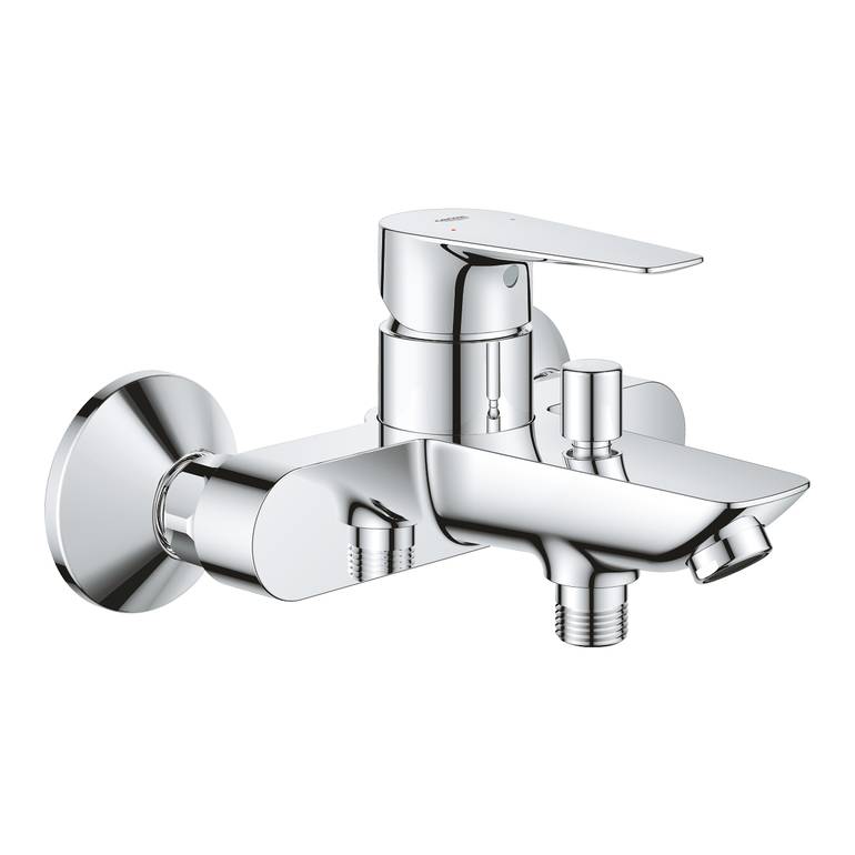 خلاط بانيو جداري بمقبض واحد - كروم جروهي GROHE باو إيدج