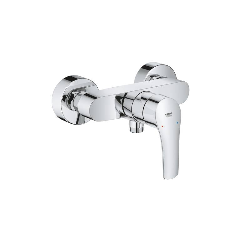 خلاط شطاف جداري بمقبض واحد - كروم جروهي GROHE يوروسمارت 