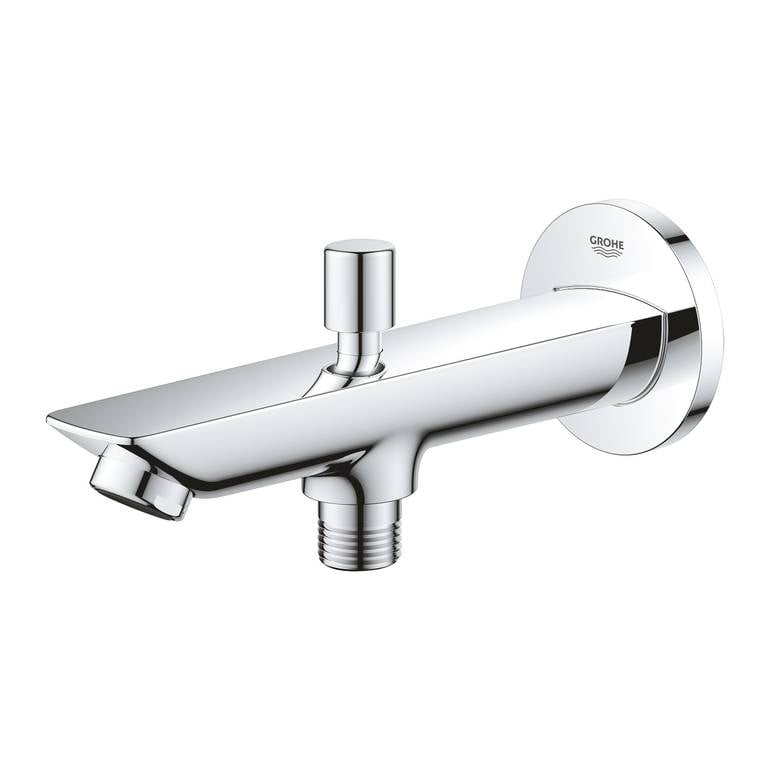 صباب بانيو جروهي GROHE أصلي مع محول دش - كروم