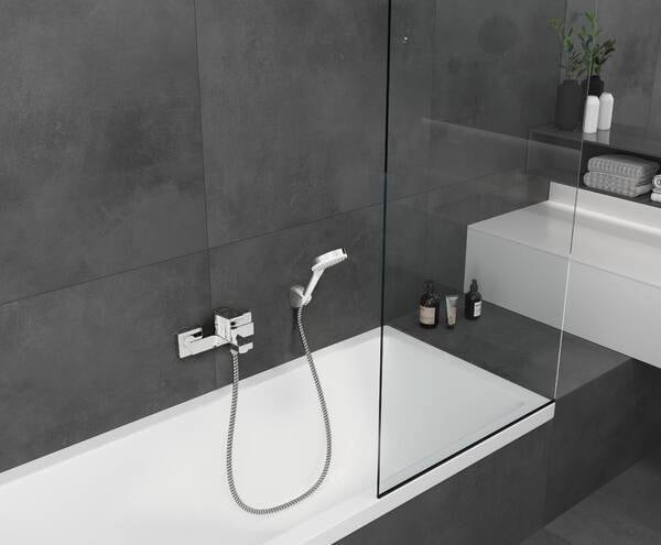 خلاط بانيو ودش هانز جروهي فيرنيس شيب كروم | hansgrohe Vernis Shape 71450000
