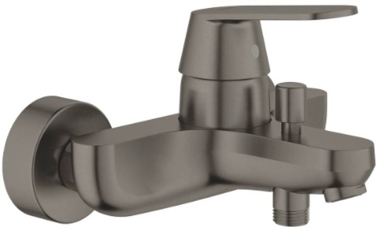 خلاط بانيو جروهي GROHE Eurosmart Cosmopolitan جداري بمحول - رمادي مطفي