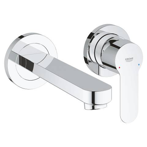 خلاط مغسلة جروهي GROHE BauEdge مخفي جداري  - كروم