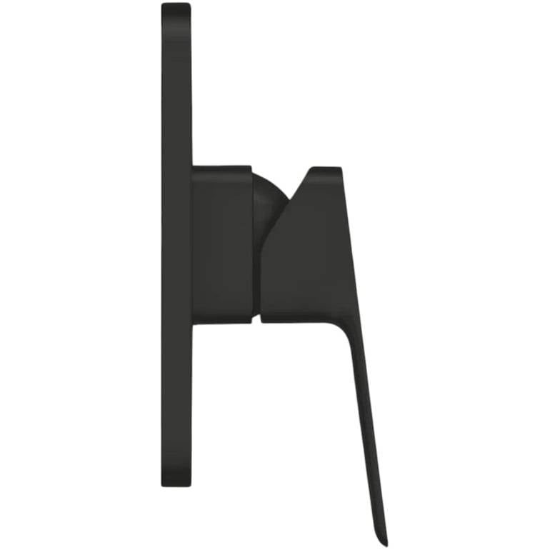 وجه خلاط شاور جروهي GROHE Cubeo مخفي مخرج واحد - أسود مطفي