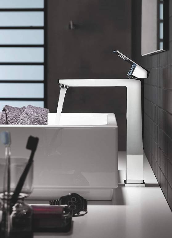 خلاط مغسلة مرتفع مقاس كبير (XL-Size) بمقبض واحد - كروم جروهي GROHE يوروكيب 