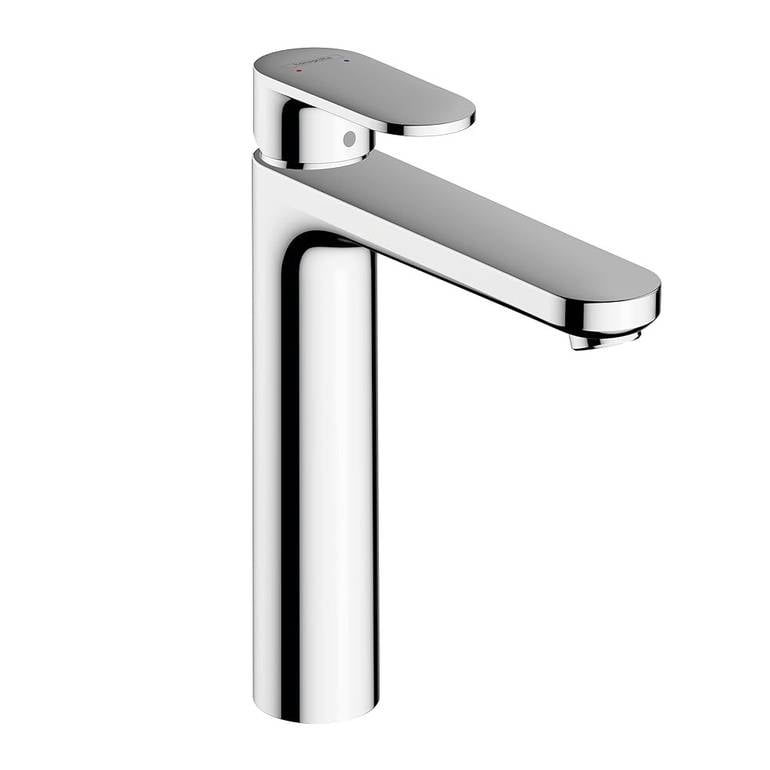خلاط مغسلة هانز جروهي فيرنيس بليند 190 كروم للمغاسل العالية | hansgrohe Vernis Blend 190 71581000