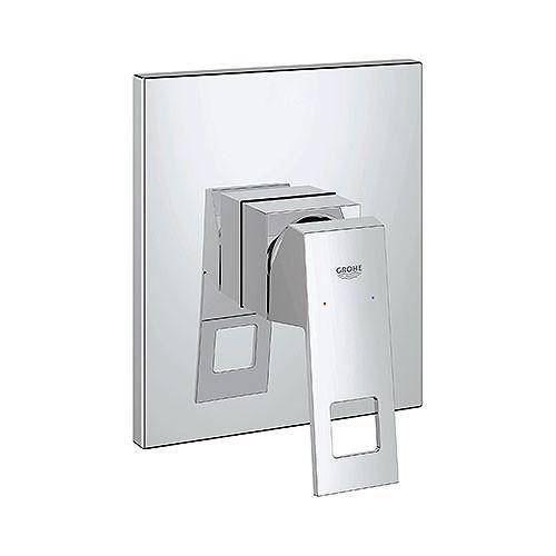 وجه خلاط دش مخفي (مدفون) خط واحد مربع - كروم جروهي GROHE يوروكيب