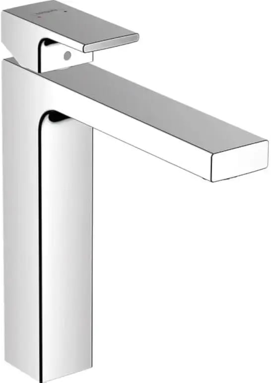 خلاط مغسلة هانز جروهي فيرنيس شيب 190 كروم للمغاسل العالية | hansgrohe Vernis Shape 190 Basin Mixer 71590000