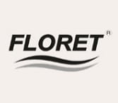 حامل مناديل رول فلوريت (Flowrette) ماسي أبيض - مقاوم للصدأ