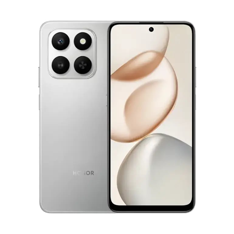 هونر X7d ذاكرة 256 جيجا 8 رام 5G فضي