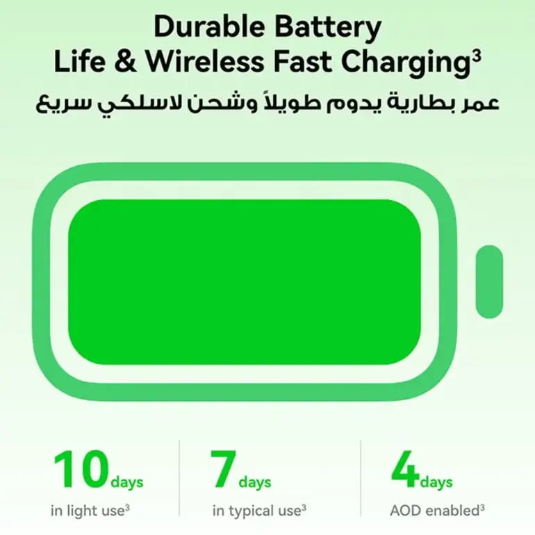 هواوي واتش فيت 5 أبيض