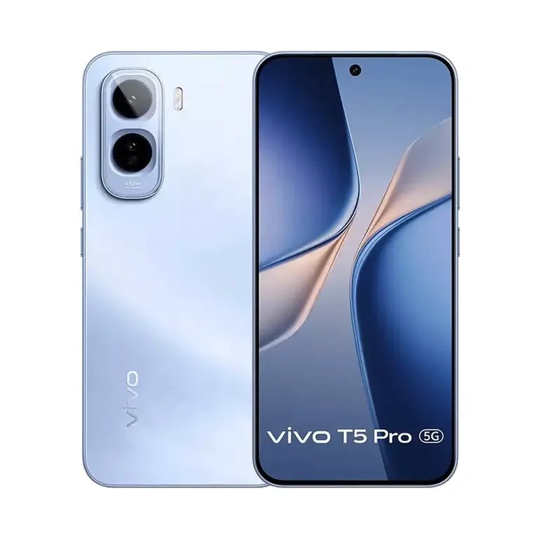 فيفو T5 برو ذاكرة 256 جيجابايت 8 رام 5G - أزرق 