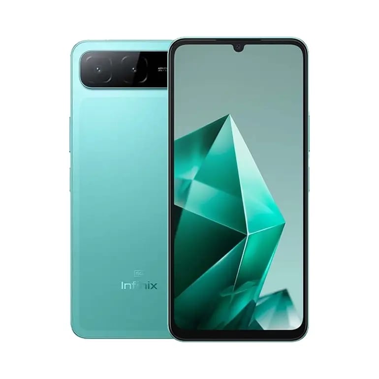 انفنكس هوت 60i ذاكرة 128جيجا 4 رام 5G أخضر