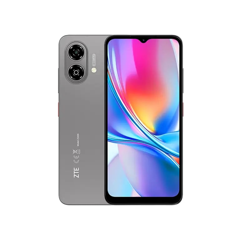 زد تي إي A35e ذاكرة 64 جيجابايت 2+4 رام 4G رمادي