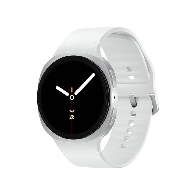 سامسونج جالكسي واتش 8 ,مقاس 44mm - سلفر