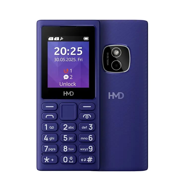نوكيا HMD 102 4G يدعم شريحتين اتصال+كاميرا خلفية - بنفسجي