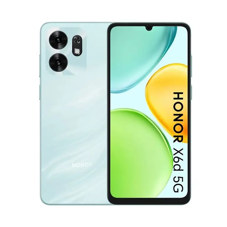 هونر x6d ذاكرة 256 جيجا 4 رام 5G - أزرق