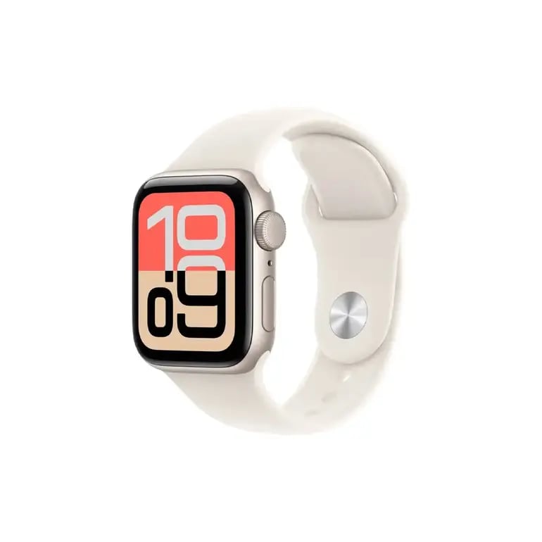 ساعة ابل SE 3 الذكية 40 مم GPS ضوء النجوم
