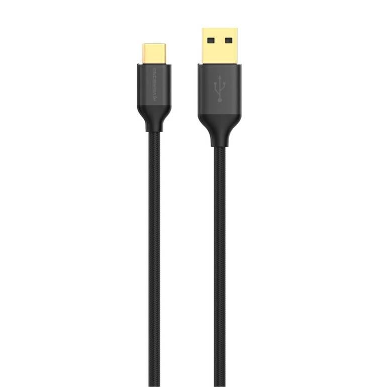 كابل تايب سي USB ريفرسونج هرقل 1 متر CT31 أسود