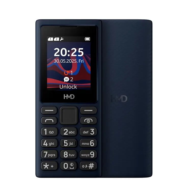 نوكيا HMD 101 4G يدعم شريحتين اتصال - كحلي